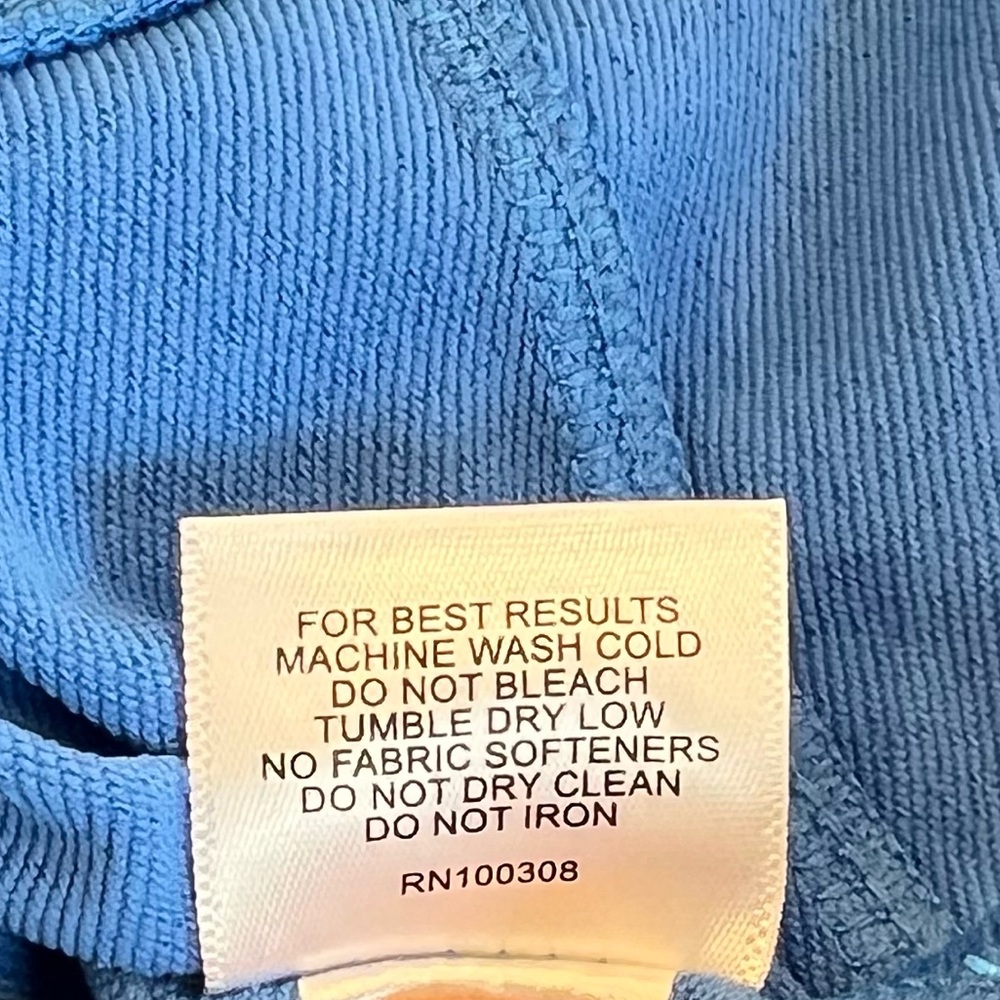 NWT Masters Golf Blue Full Zip Athletic Tech Jacket by Magnolia Lane Sz Medium - Picture 13 of 15